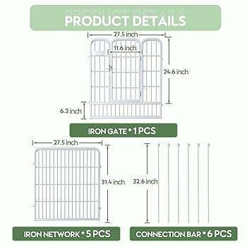 YIERマステ【百合窗】6cm×5M ★PETマット 1100 Amazon.com : ZXMOTO White Outdoor Garden Fence 5 Panels with